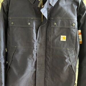 Carhartt Men's Blue FR Jacket XL Tall